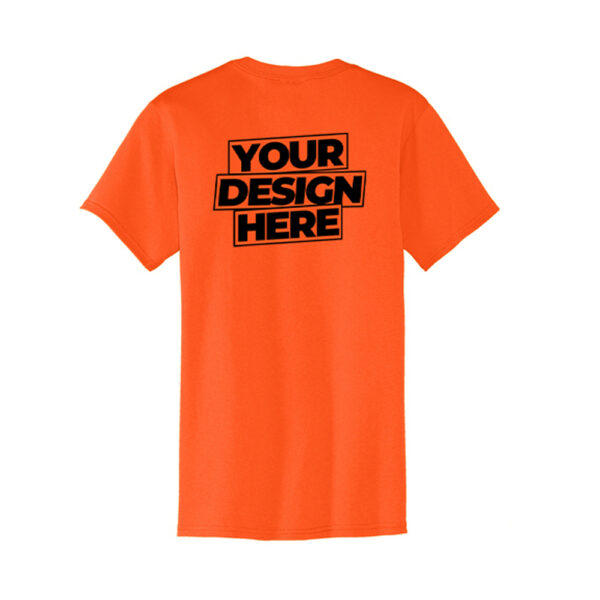 Custom Port & Company® Core Blend Pocket Tee - Image 2
