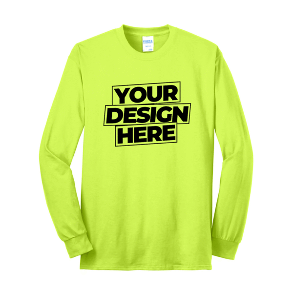 Custom Port & Company® Long Sleeve Core Blend Tee