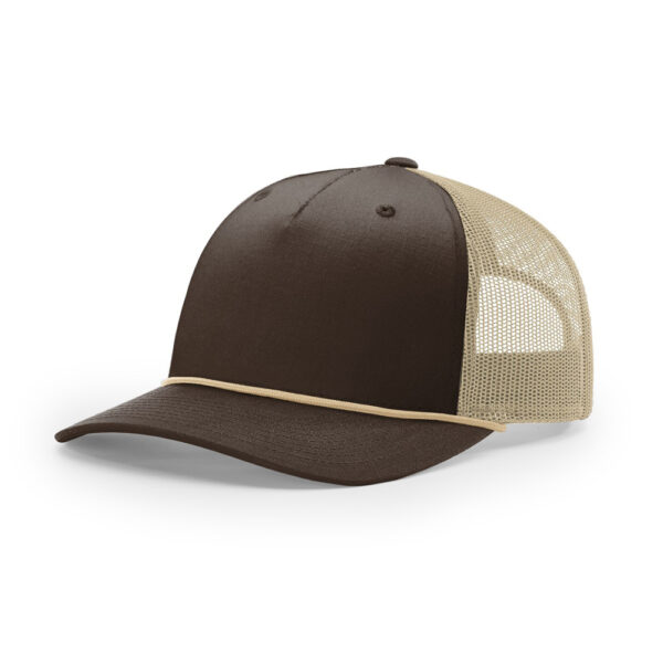 Custom Richardson 112FPR Five Panel Trucker with Rope Cap Hat - Image 16