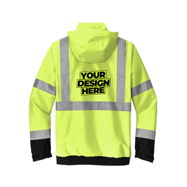 Custom CornerStone® ANSI 107 Class 3 Waterproof Insulated Ripstop Bomber Jacket - Image 2