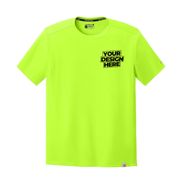 Custom Carhartt Force® Sun Defender™ Short Sleeve T-Shirt