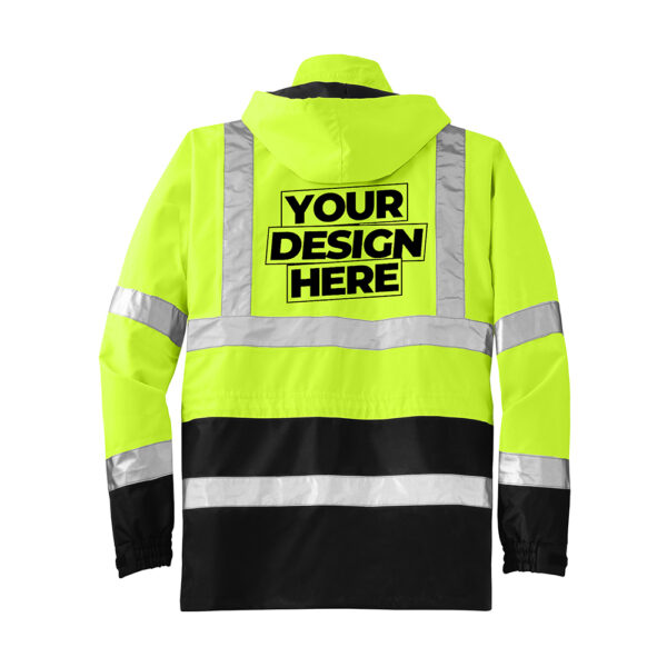 Custom CornerStone® ANSI 107 Class 3 Waterproof Parka - Image 2