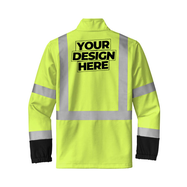 Custom  CornerStone® ANSI 107 Class 3 Soft Shell Jacket - Image 2