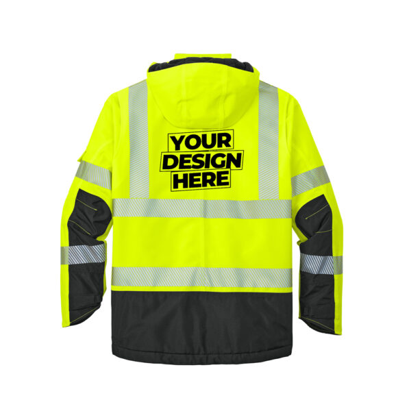Custom Carhartt® ANSI 107 Class 3 Waterproof Heavyweight Insulated Jacket - Image 2