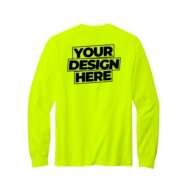 Custom Volunteer Knitwear™ All-American Long Sleeve Tee - Image 2